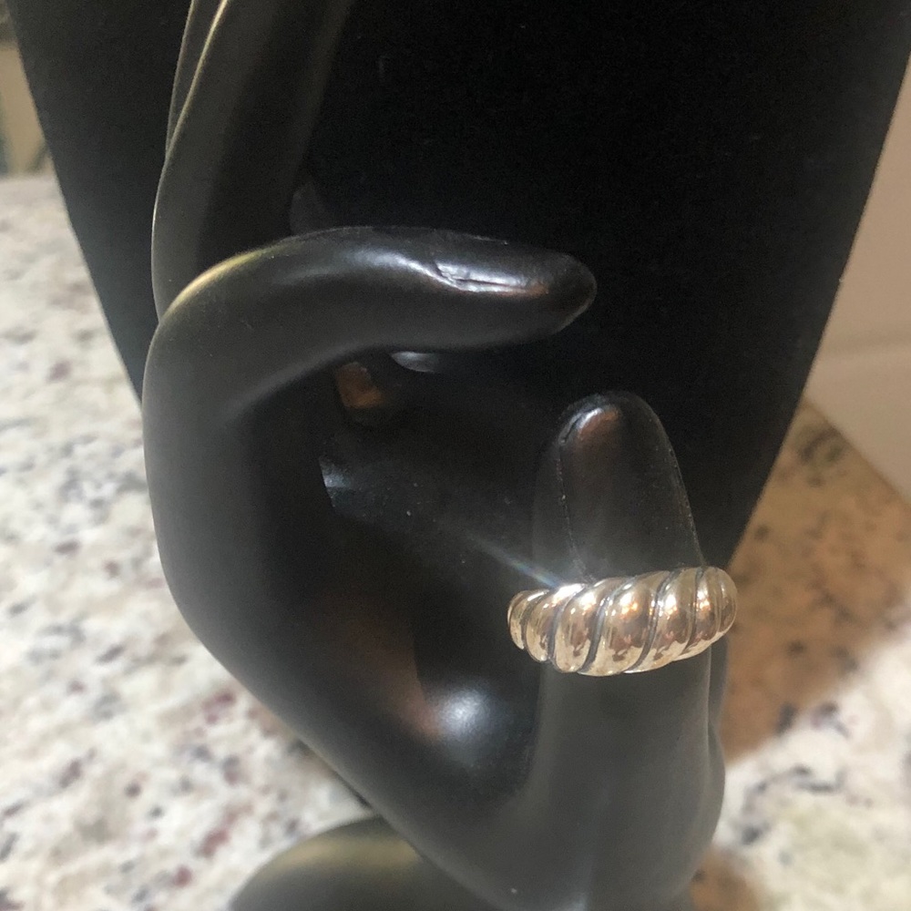 Stainless steel shell design ring